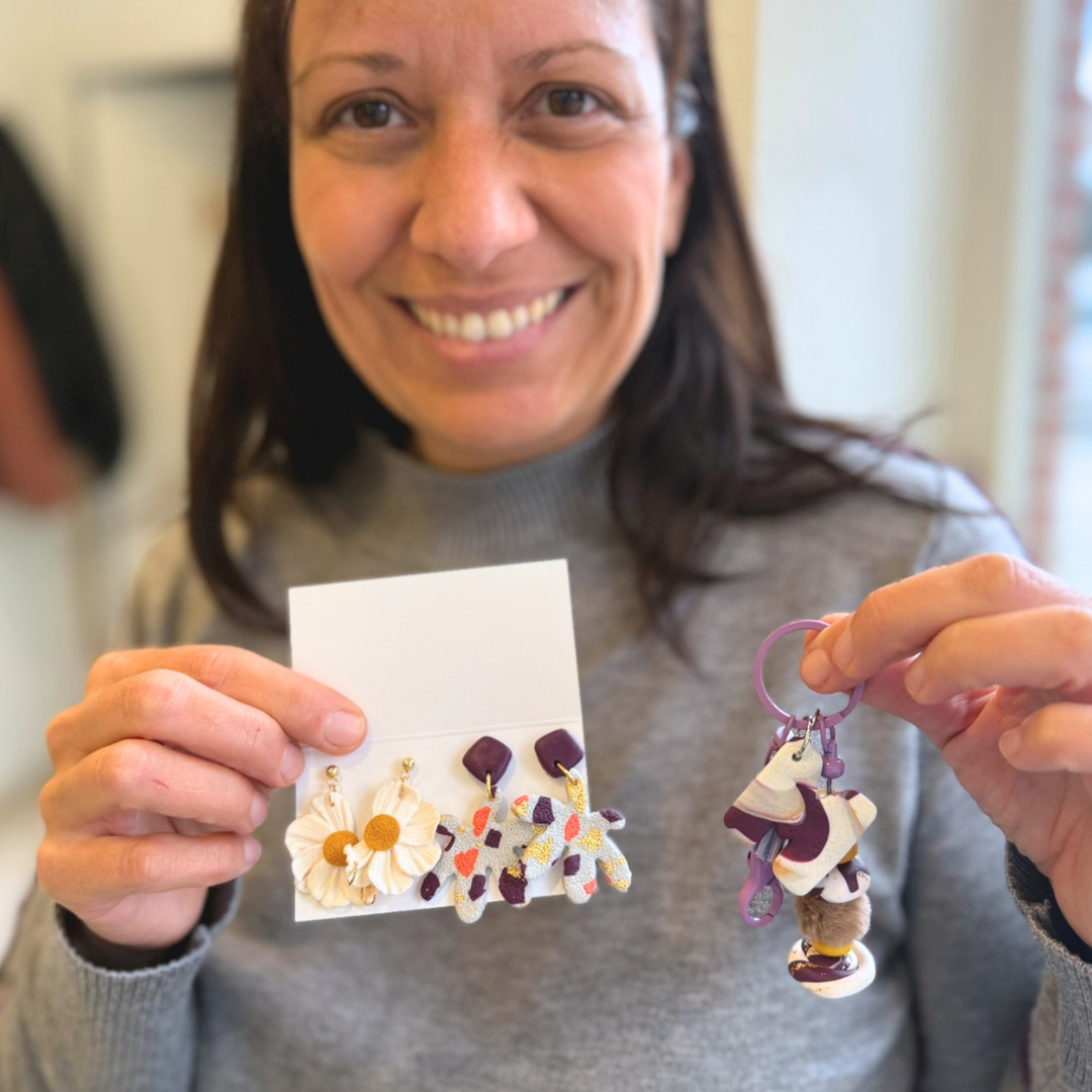 Taller de pendientes y llavero