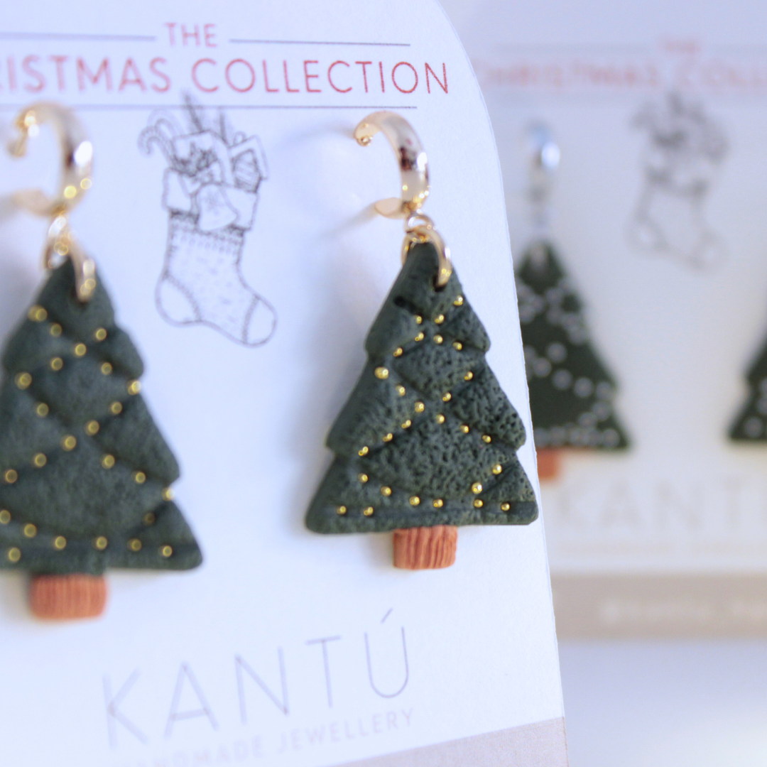 Pendientes Oh Christmas Tree