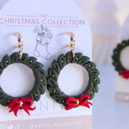 Pendientes Wreaths of Green