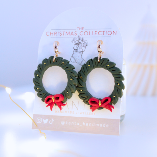 Pendientes Wreaths of Green