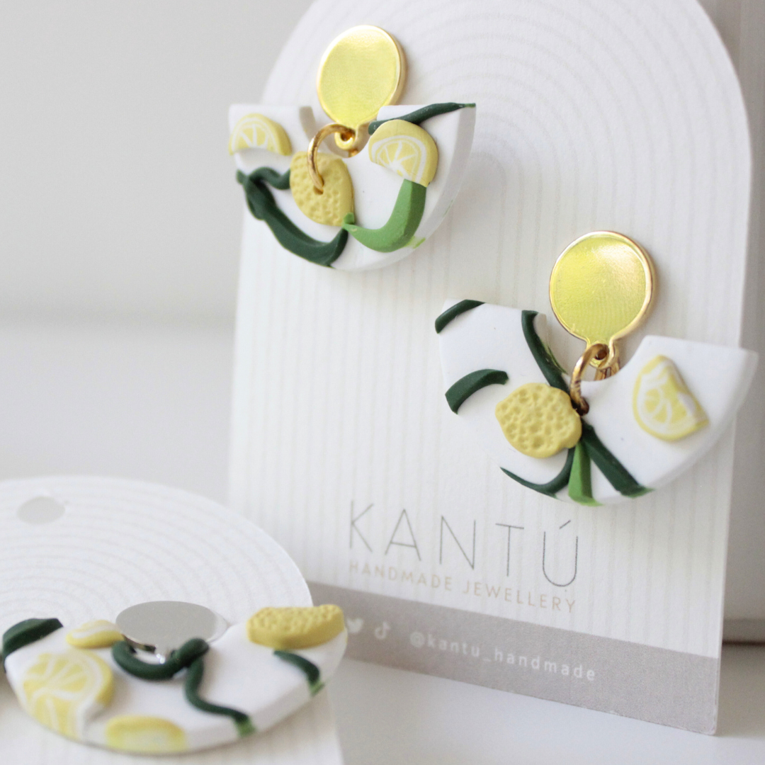 Pendientes Limona