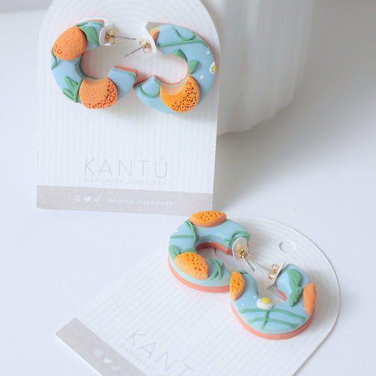 Pendientes Naranjaritos