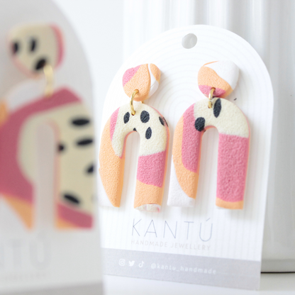 Pendientes Pitaya Arco