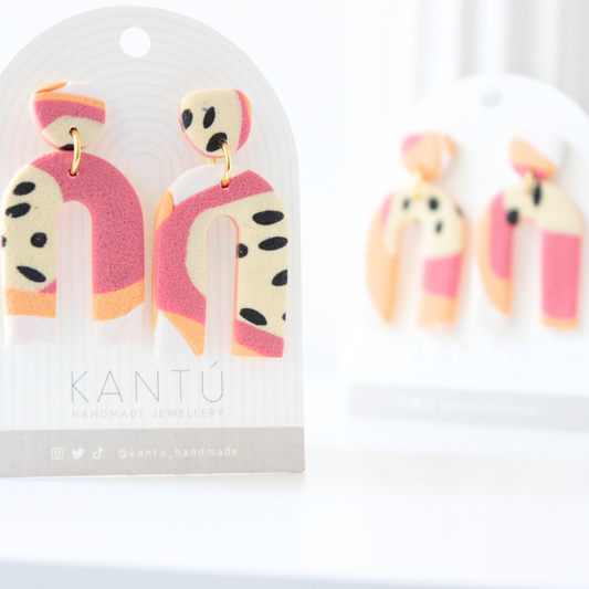 Pendientes Pitaya Arco