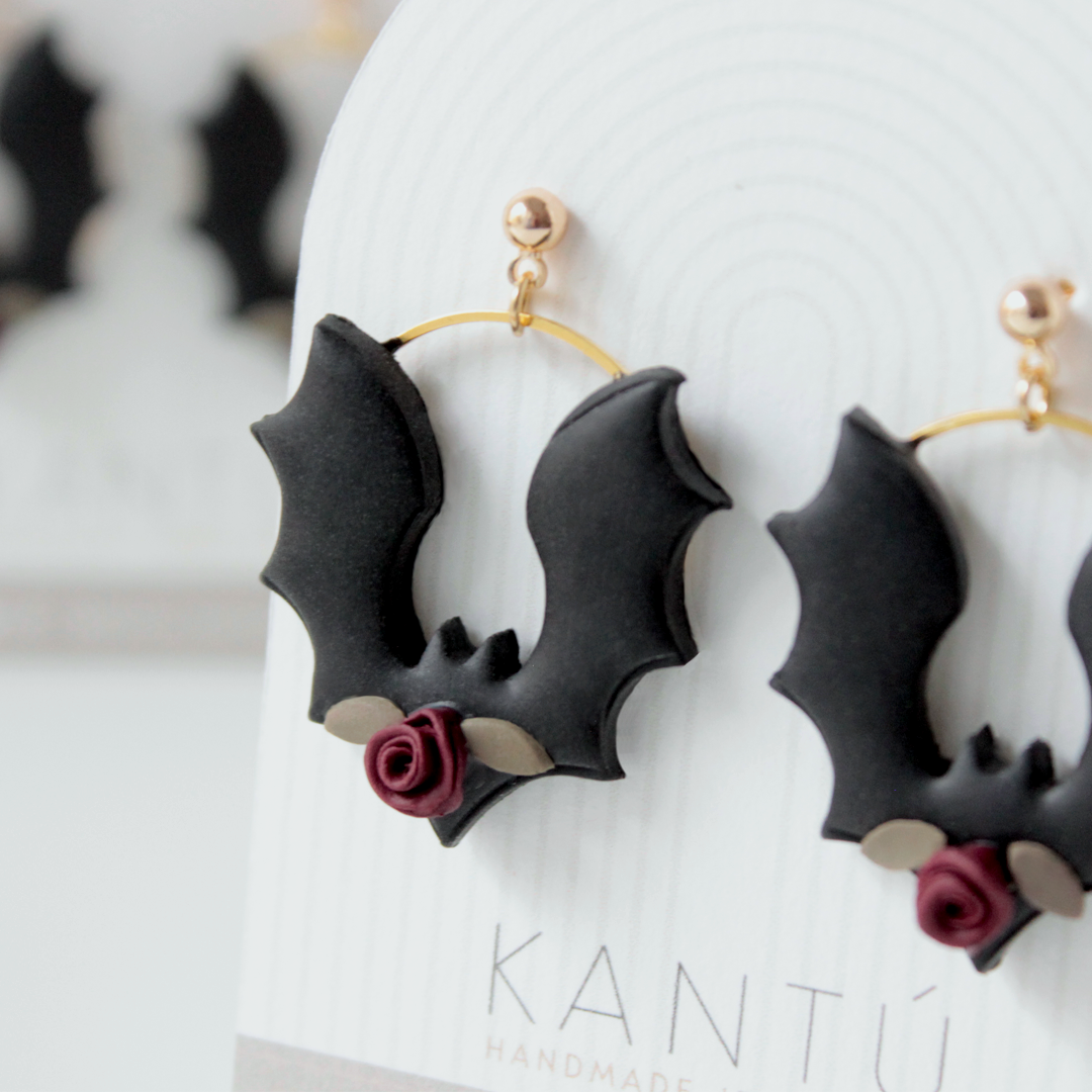 Pendientes Boho Bat