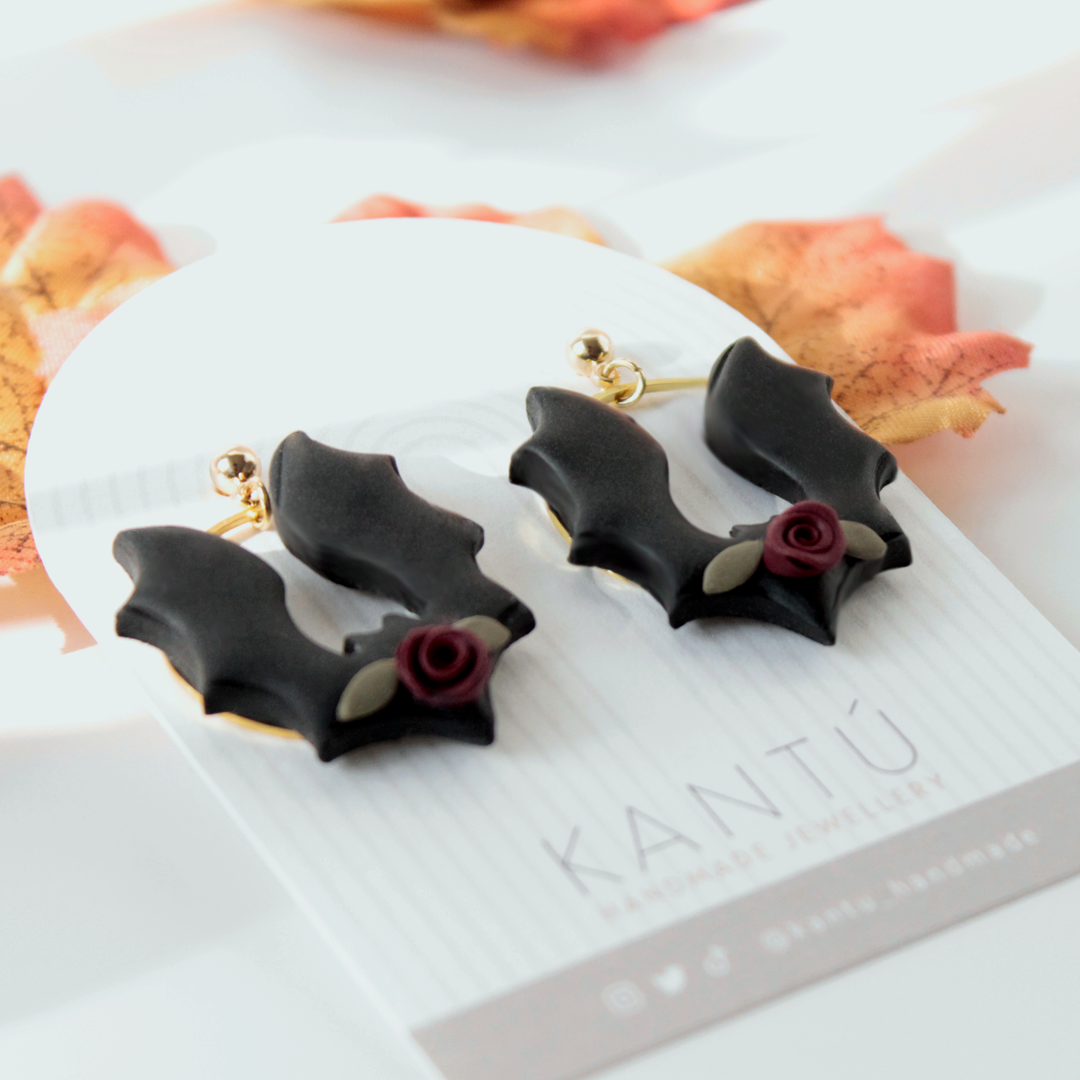 Pendientes Boho Bat