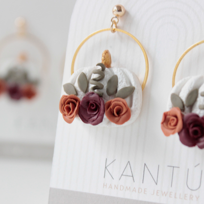 Pendientes Boho Pumpkin