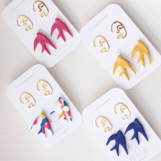 Pendientes Vuela Matisse