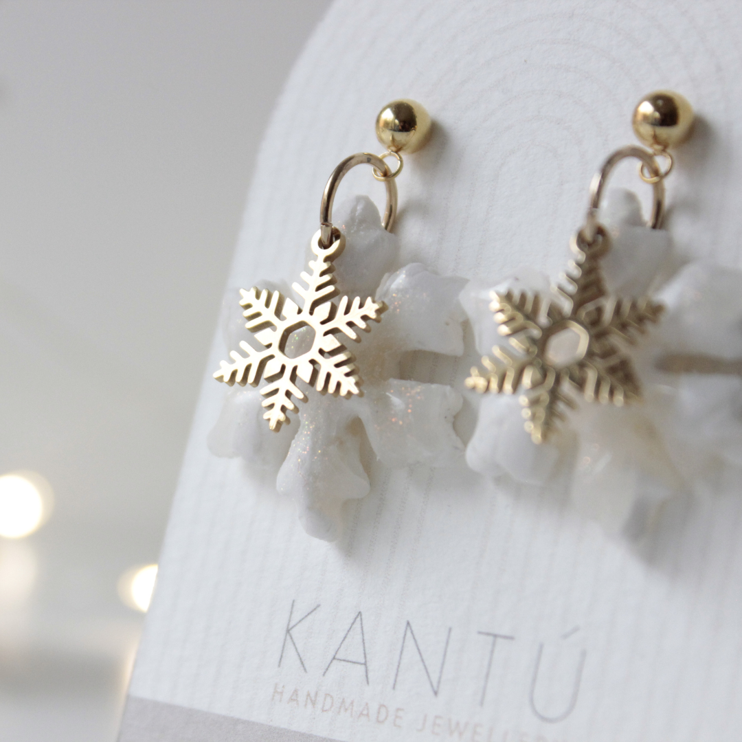 Pendientes Copo de Nieve