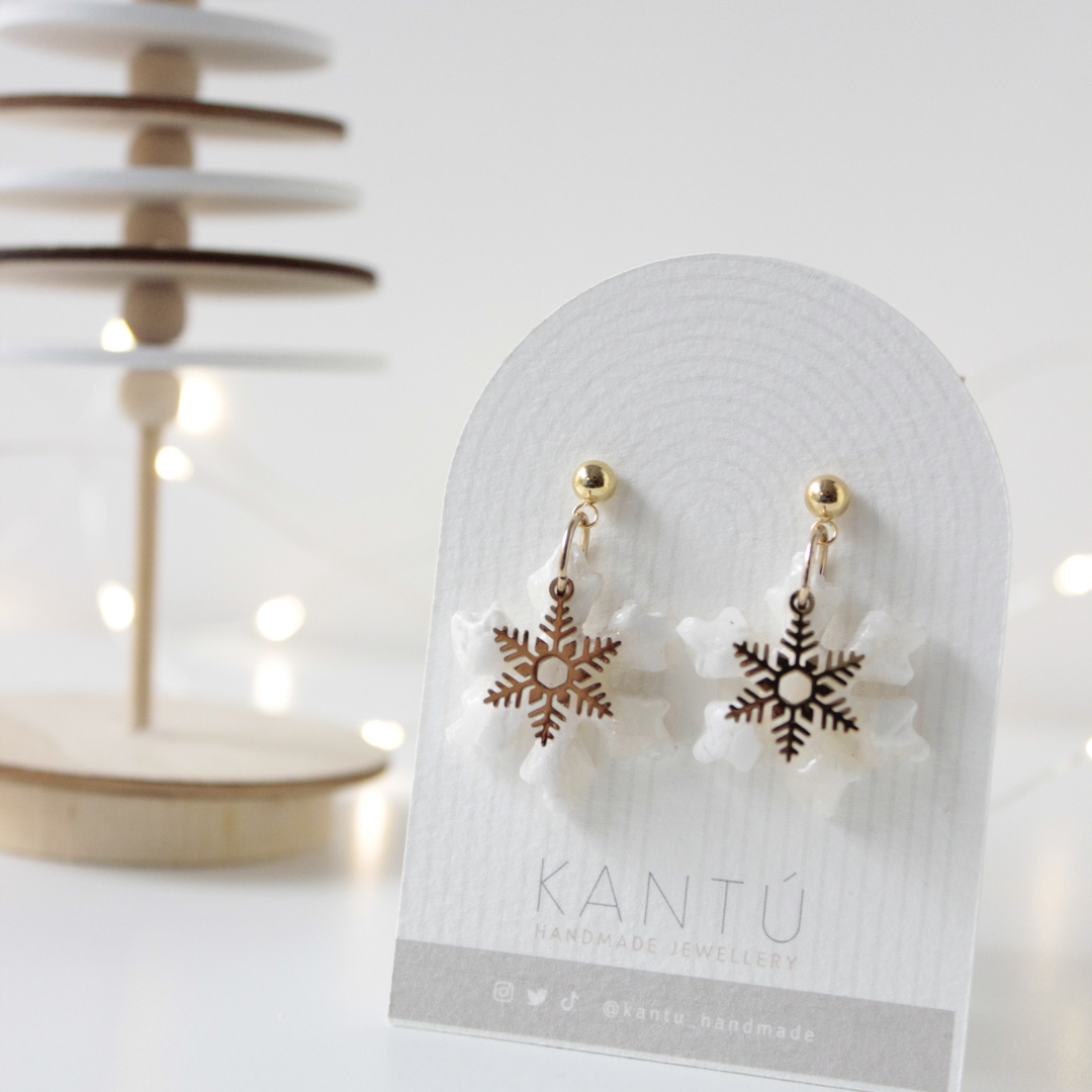 Pendientes Copo de Nieve