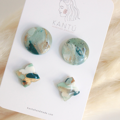 Pendientes Neptuno Stud Pack