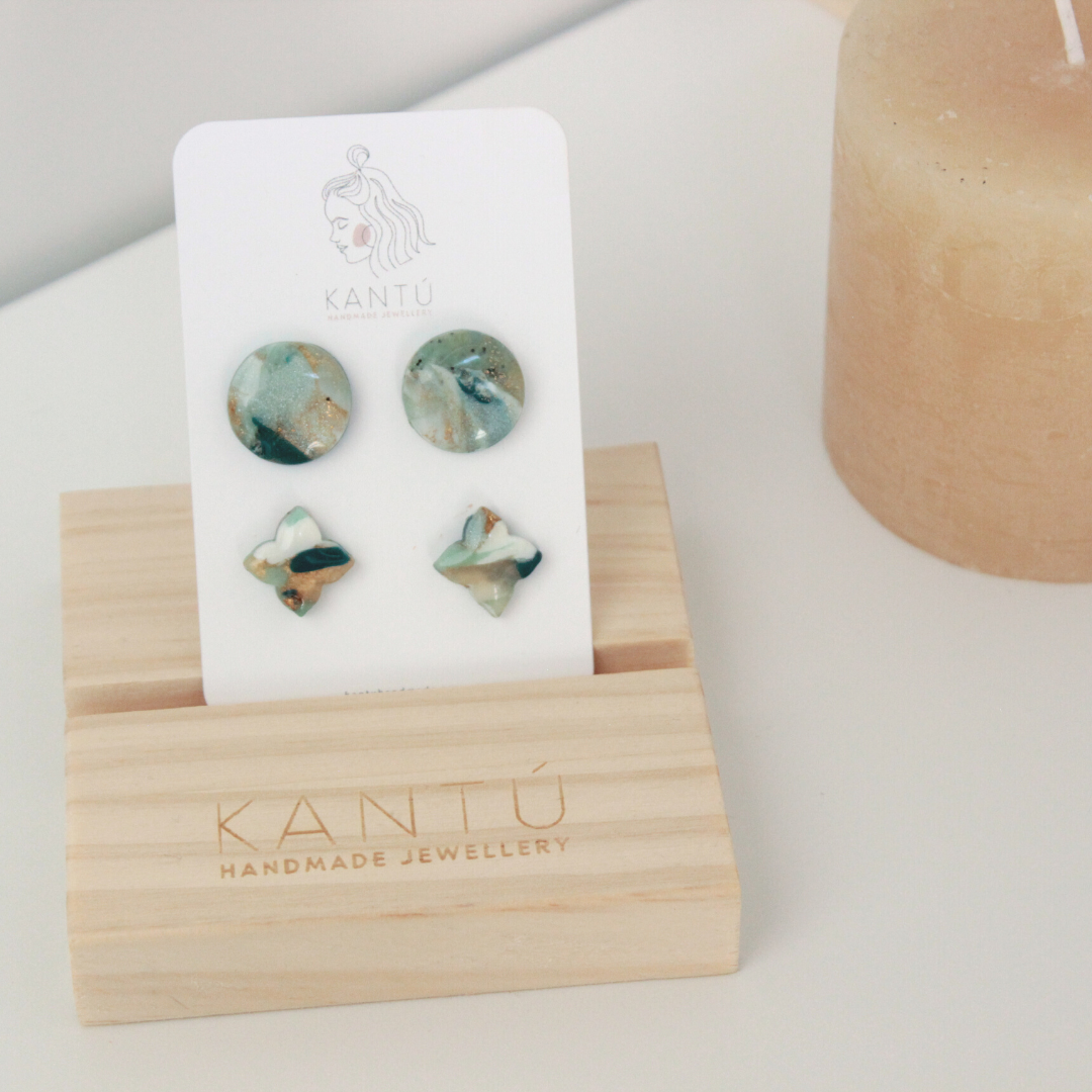 Pendientes Neptuno Stud Pack