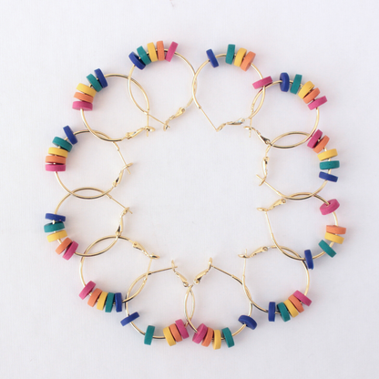 Pendientes Rainbow-Hoop