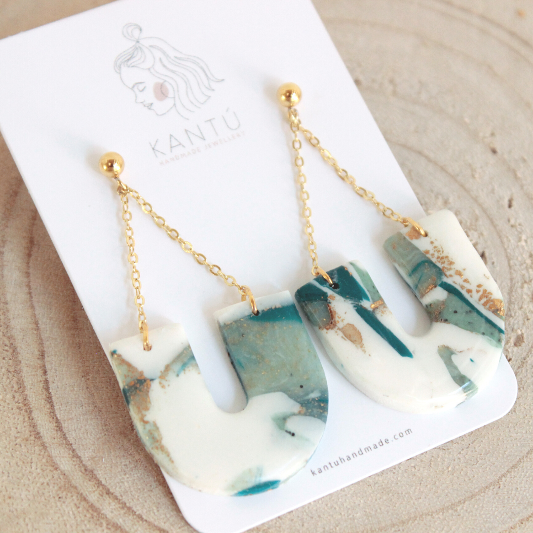 Pendientes Neptuno Cadena