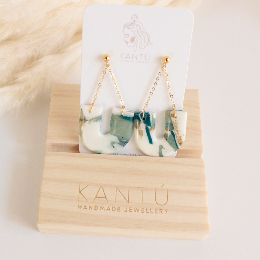 Pendientes Neptuno Cadena