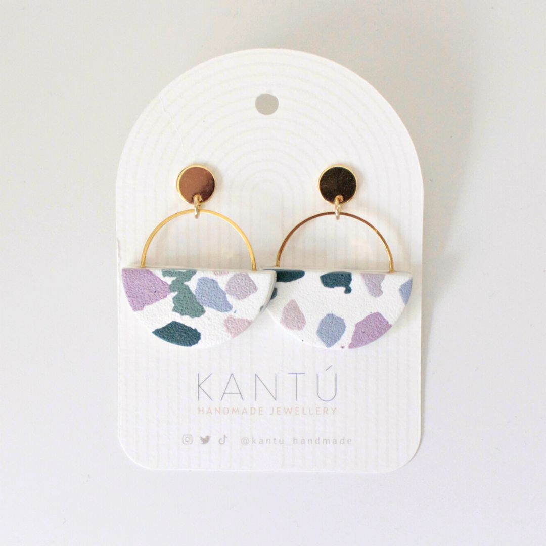 Pendientes Terrazo Midi