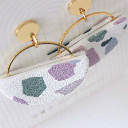 Pendientes Terrazo Midi