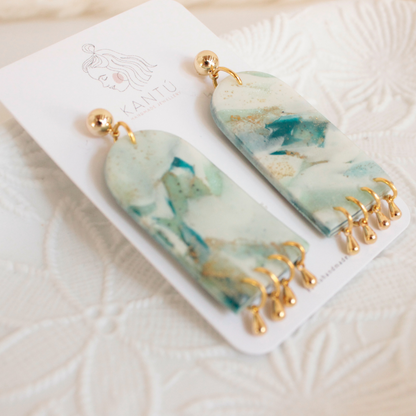 Pendientes Neptuno Vitral