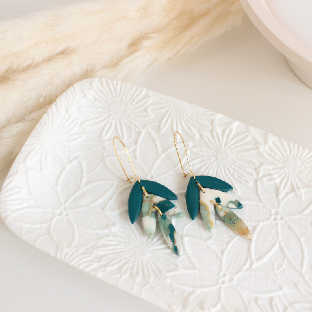 Pendientes Neptuno Laurel