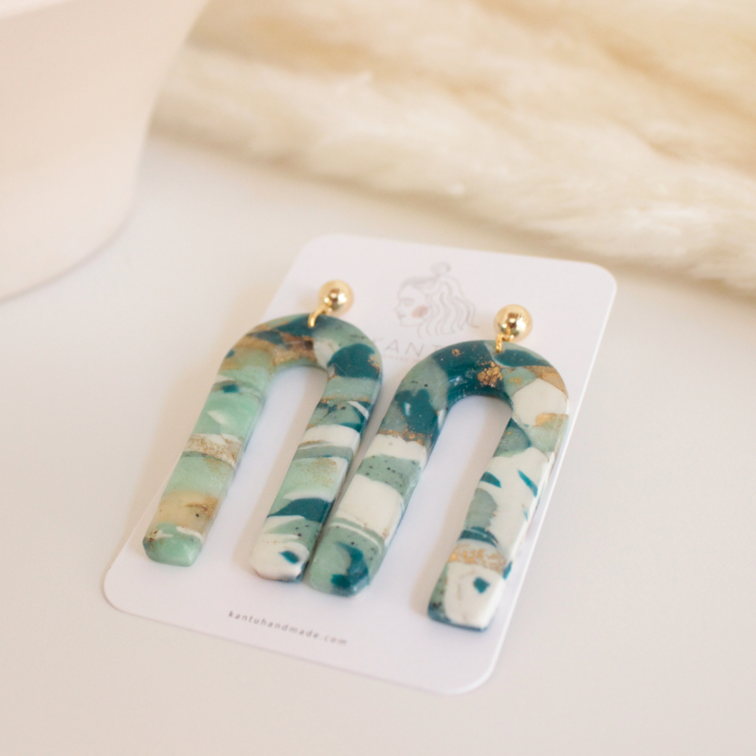 Pendientes Neptuno Iris