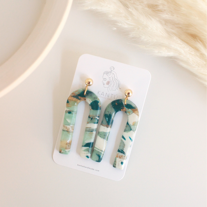 Pendientes Neptuno Iris