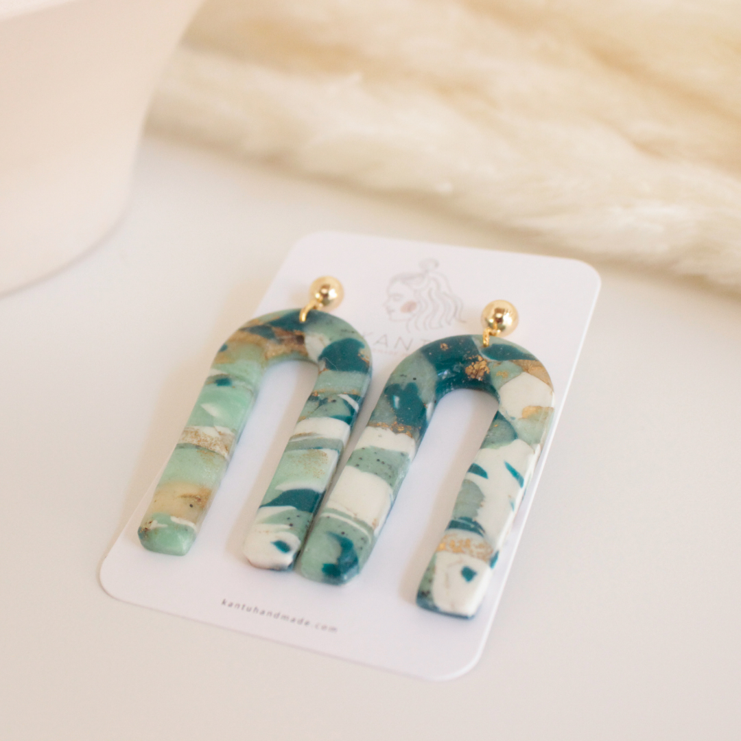 Pendientes Neptuno Iris