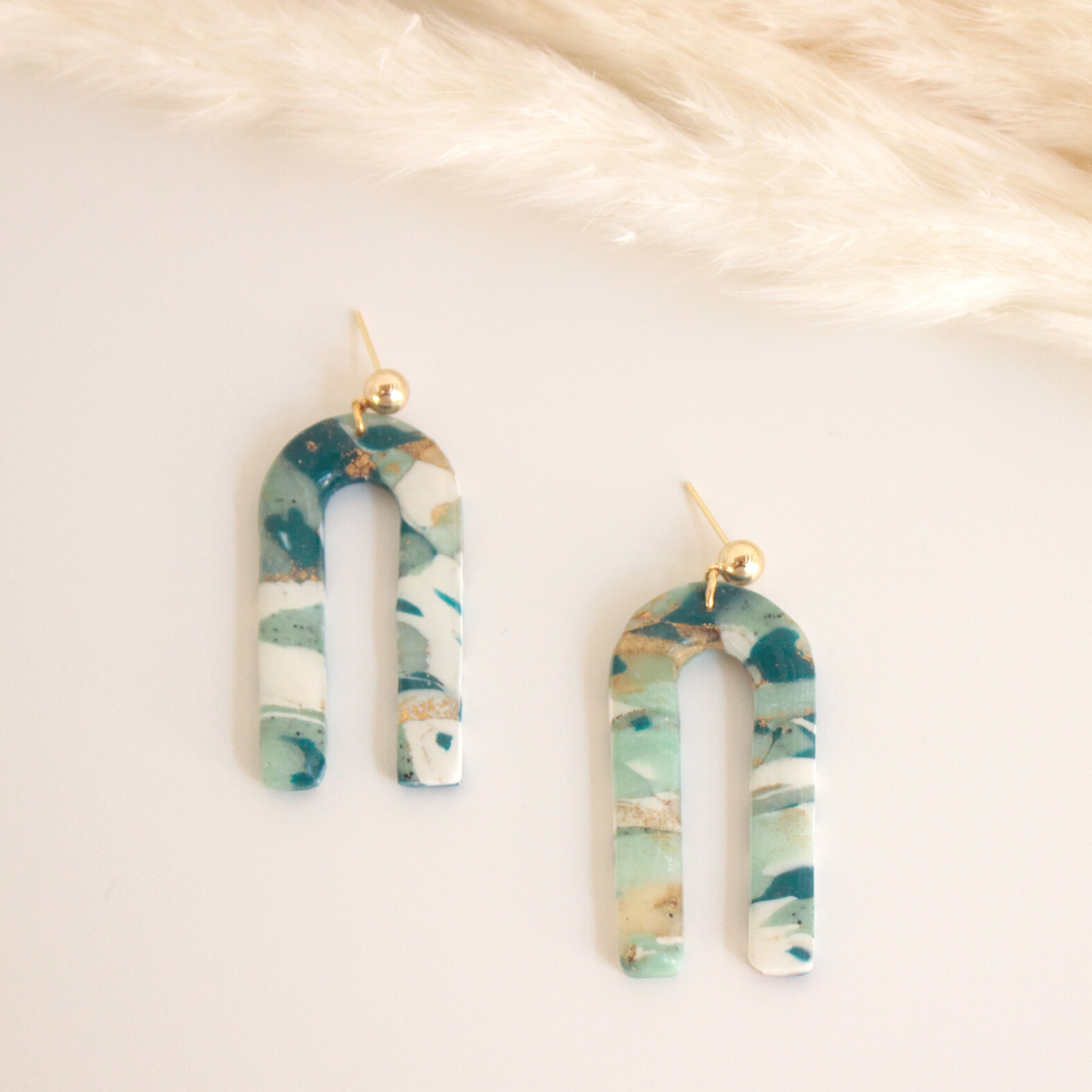 Pendientes Neptuno Iris