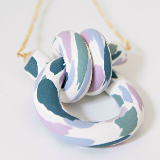 Colgante Nudo Terrazo