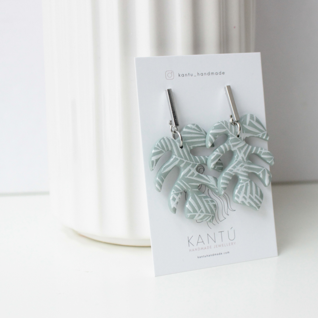Pendientes Salvia